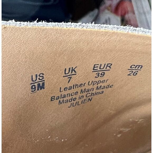 Franco Sarto Women's Julien Wedge Sandal Beige‎ Suede Espadrille Size 9M - Picture 3 of 5